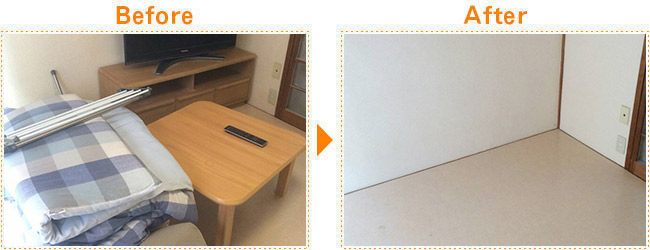 不用品の回収・買取り