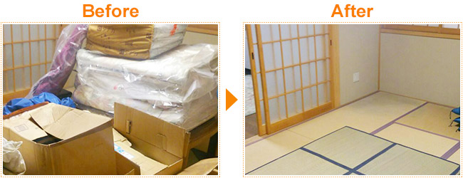 引越し前のお片付け