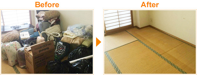 軽トラック1台分の不要品引取り